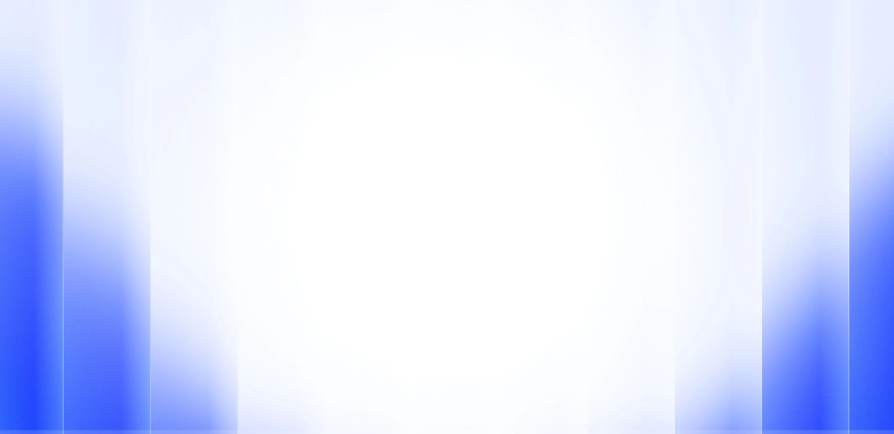 Abstract background with vertical translucent blue and white gradient bands.