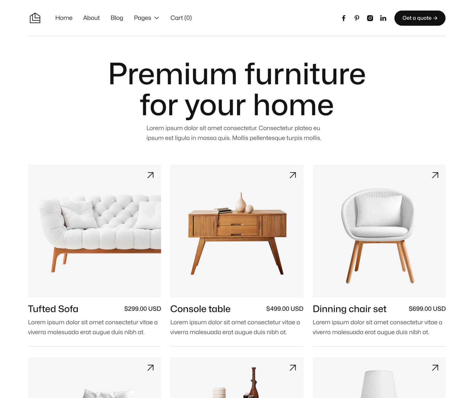 Construktion X - Shop Page - Construction Webflow Template
