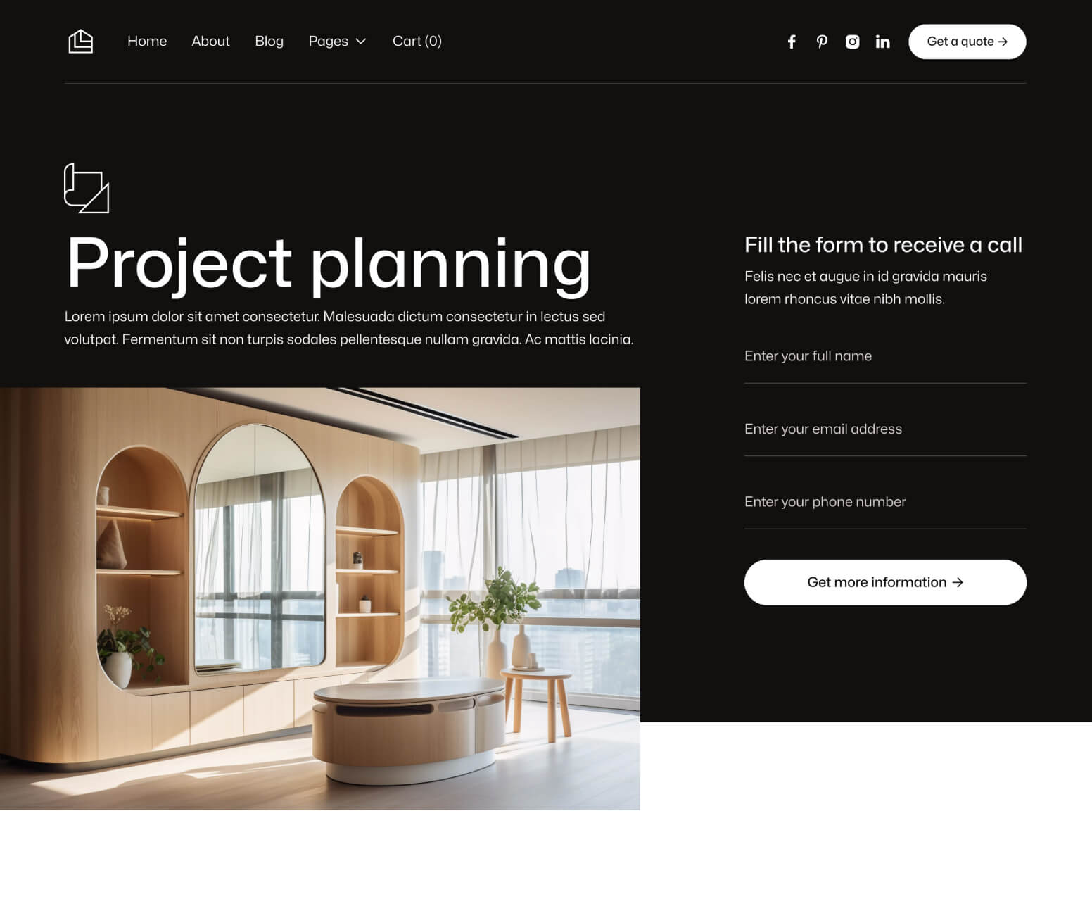 Construktion X - Service Single Page - Construction Webflow Template