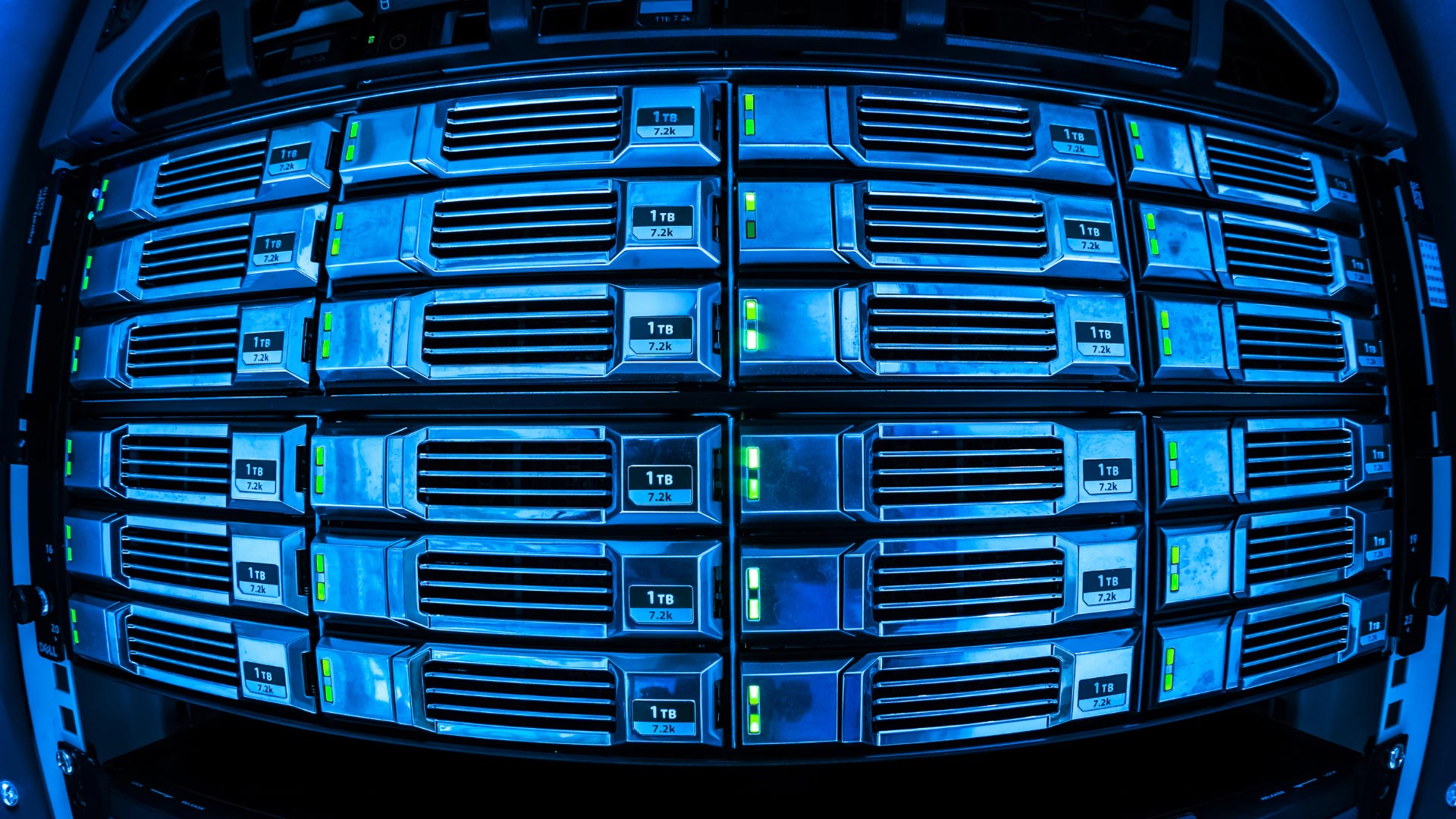 photo of cloud servers