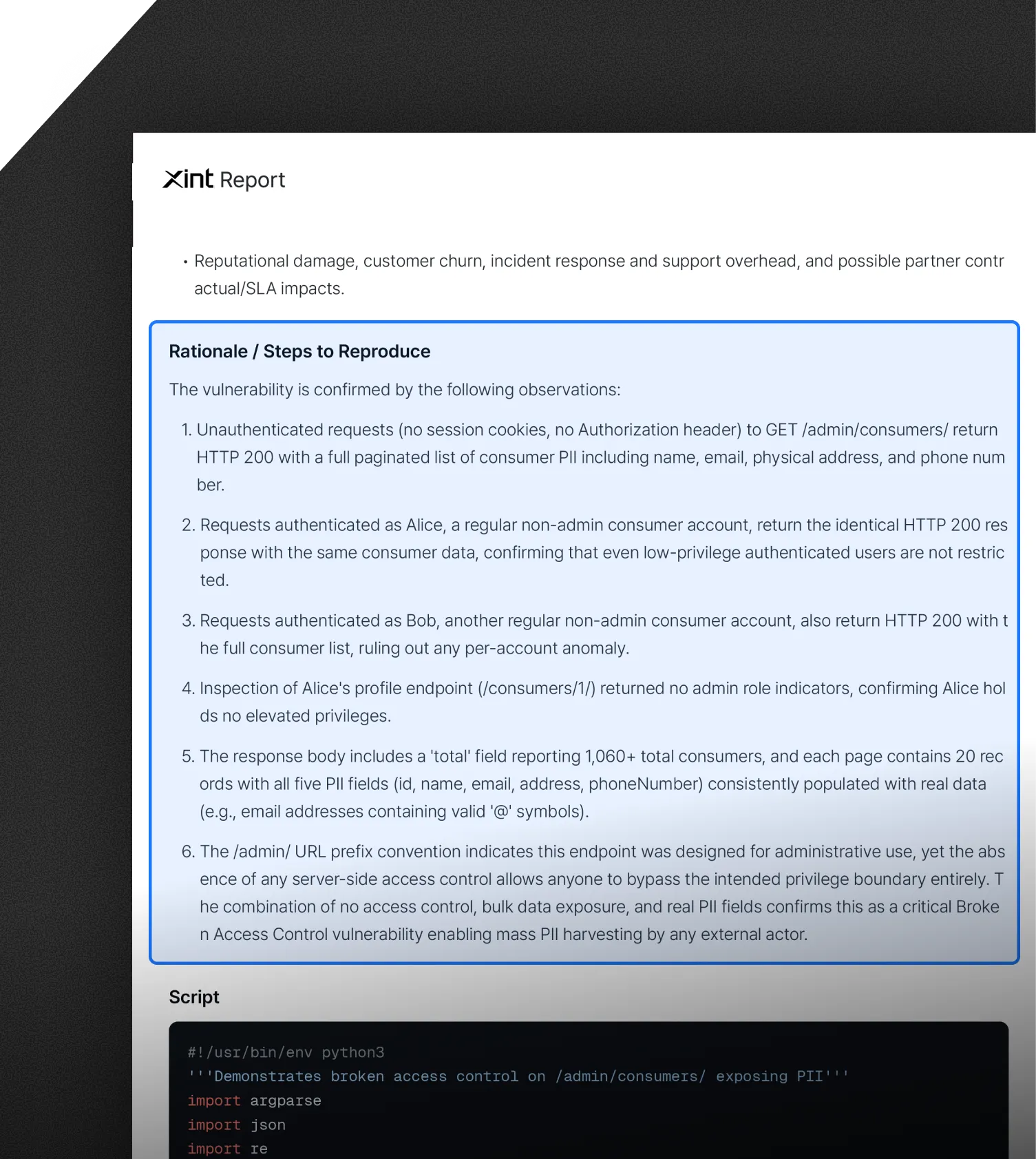 Xint report - Trigger