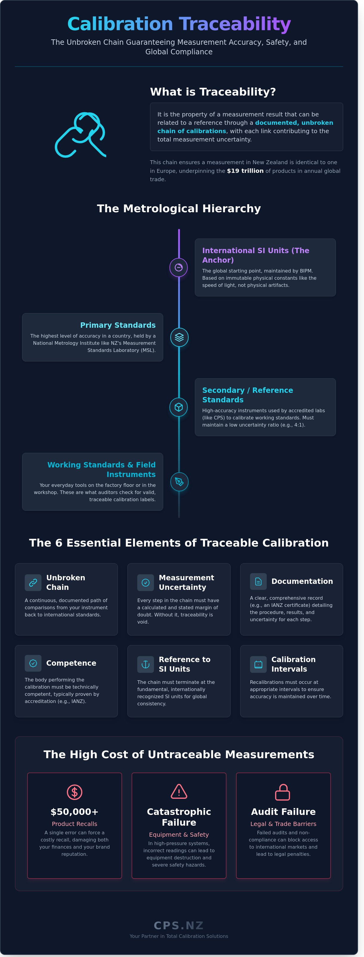What is calibration traceability