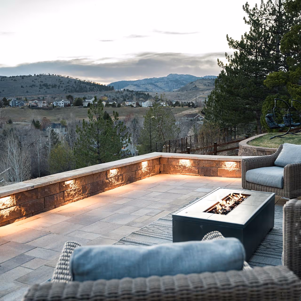 Backyard renovation with native plants in Severance 