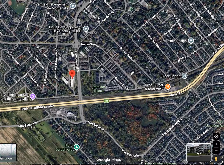 Plan de localisation Google Maps