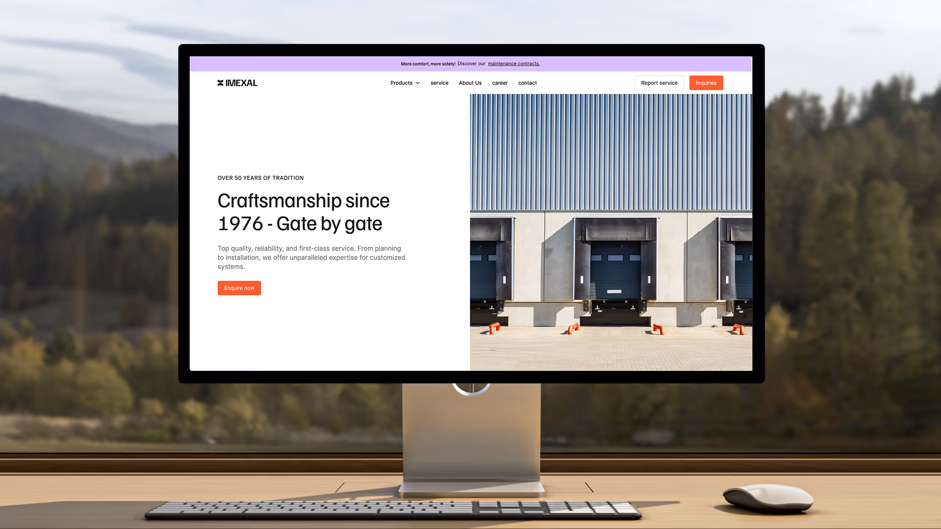 IMEXAL Website Costumer Web Design Development @r2studio
