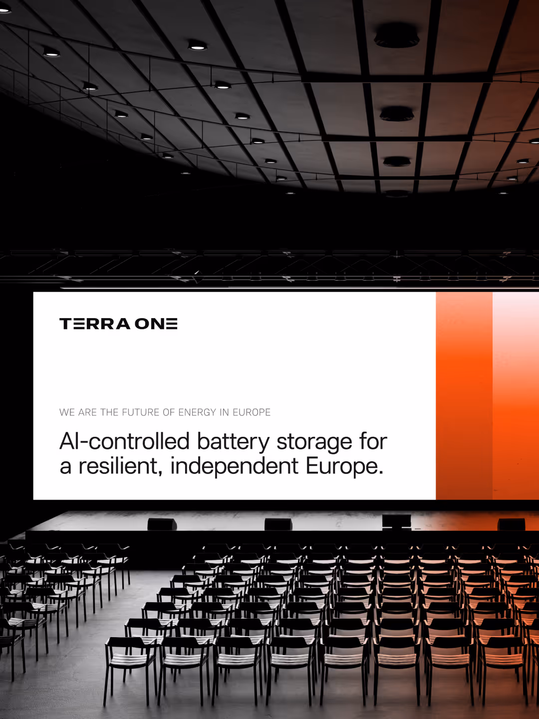 Terra One Conference Stage Costumer Brand Design @r2studio