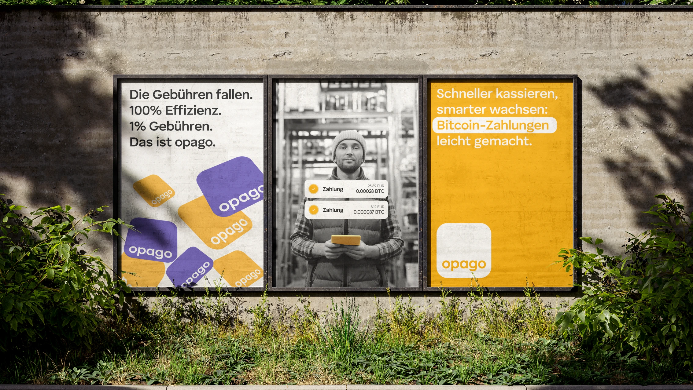 public ads commercial opago design