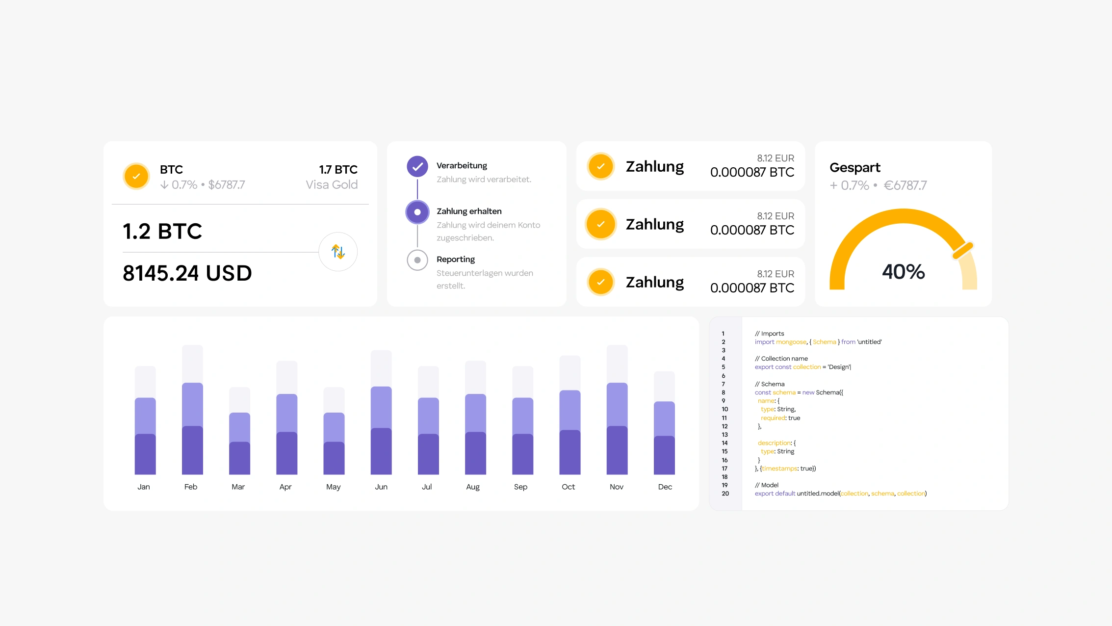 dashboard opago ui/ux