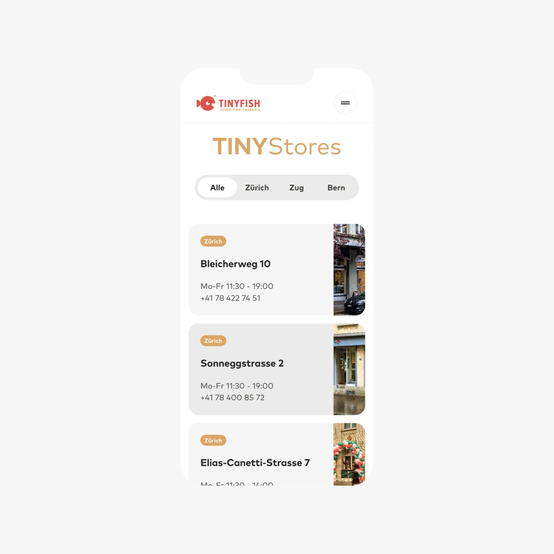tinyfish locations
