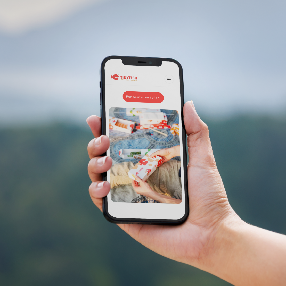 tinyfish mockup mobile