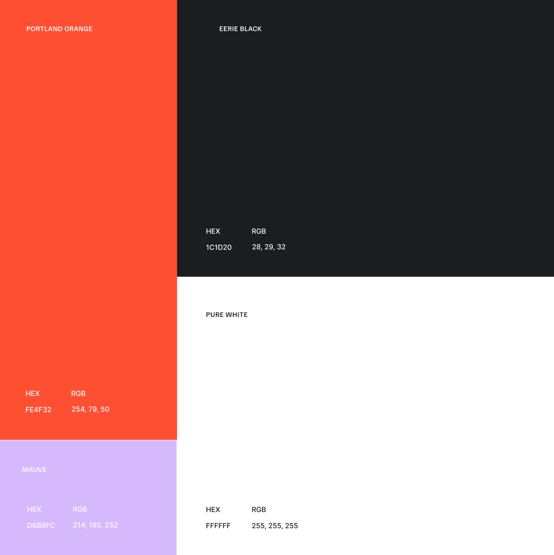 color palette brand guidelines