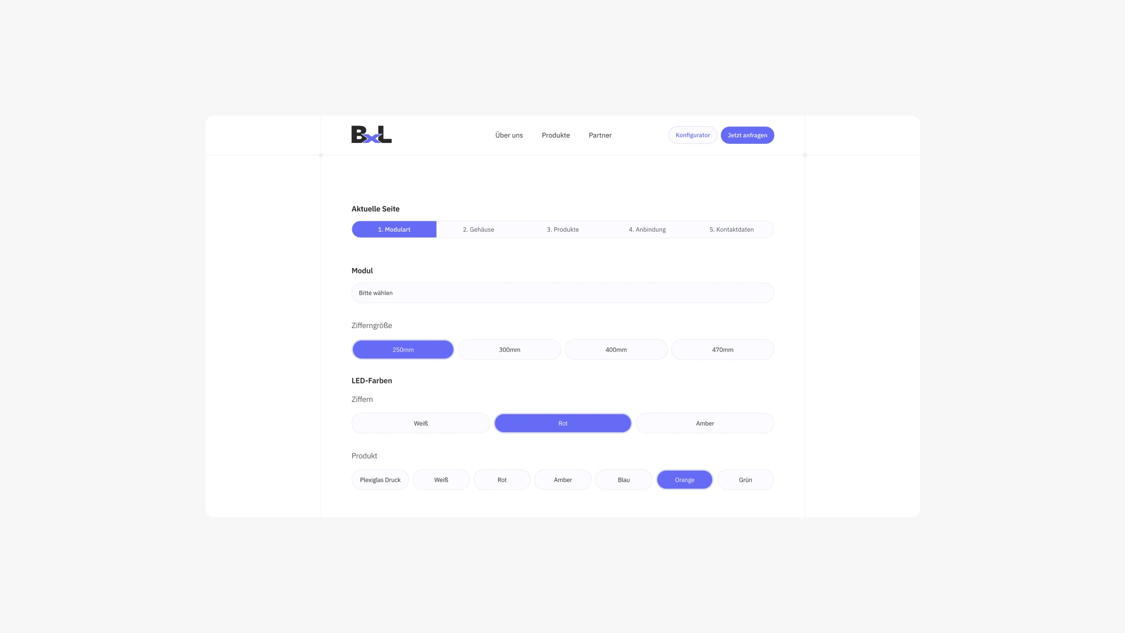 multi step contact form