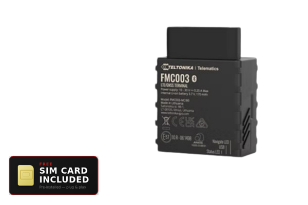 Teltonika FMC003 – Plug & Play OBD-II 4G GPS Tracker