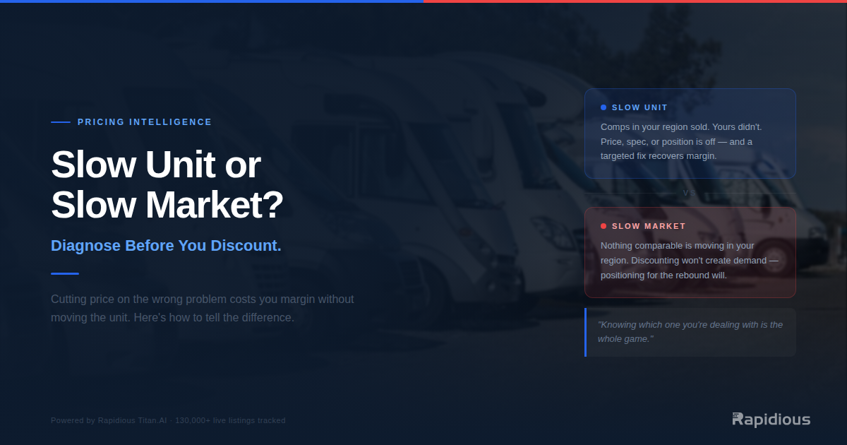 Why Isn't My RV Selling?