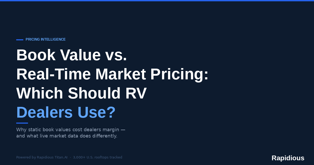 book value vs. real time market pricing