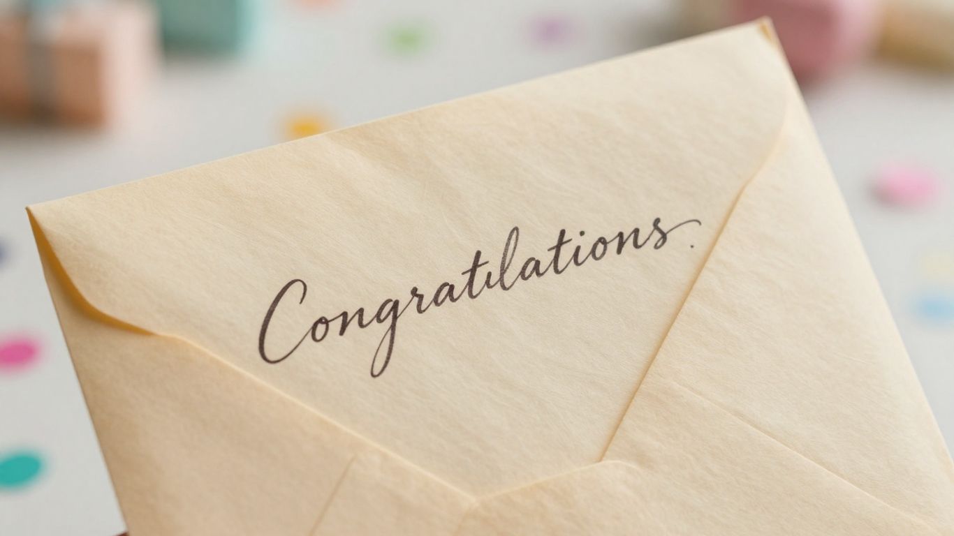 Personligt telegram til konfirmation