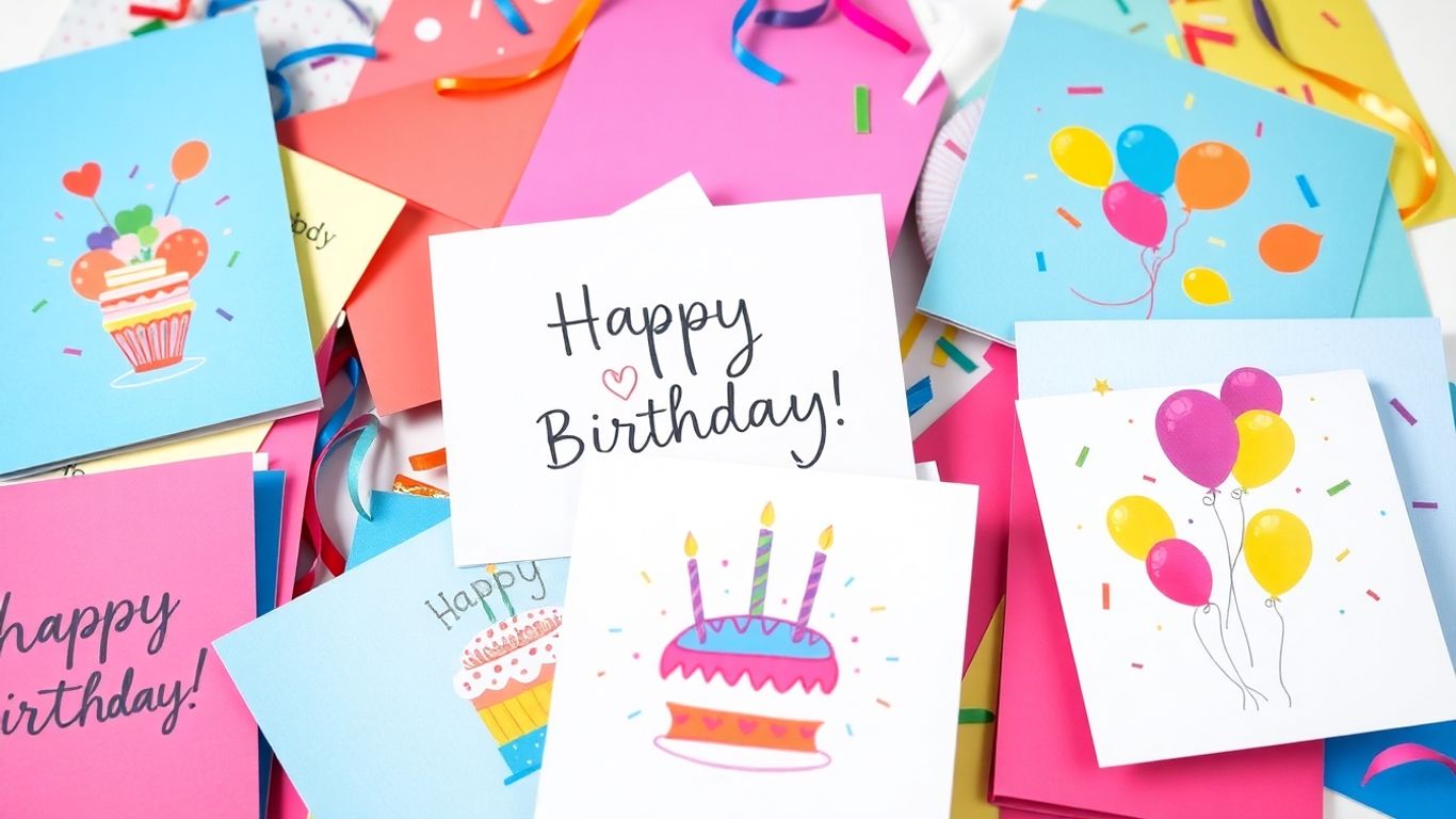 Gratis fødselsdagskort online med jule- og nytårstema.