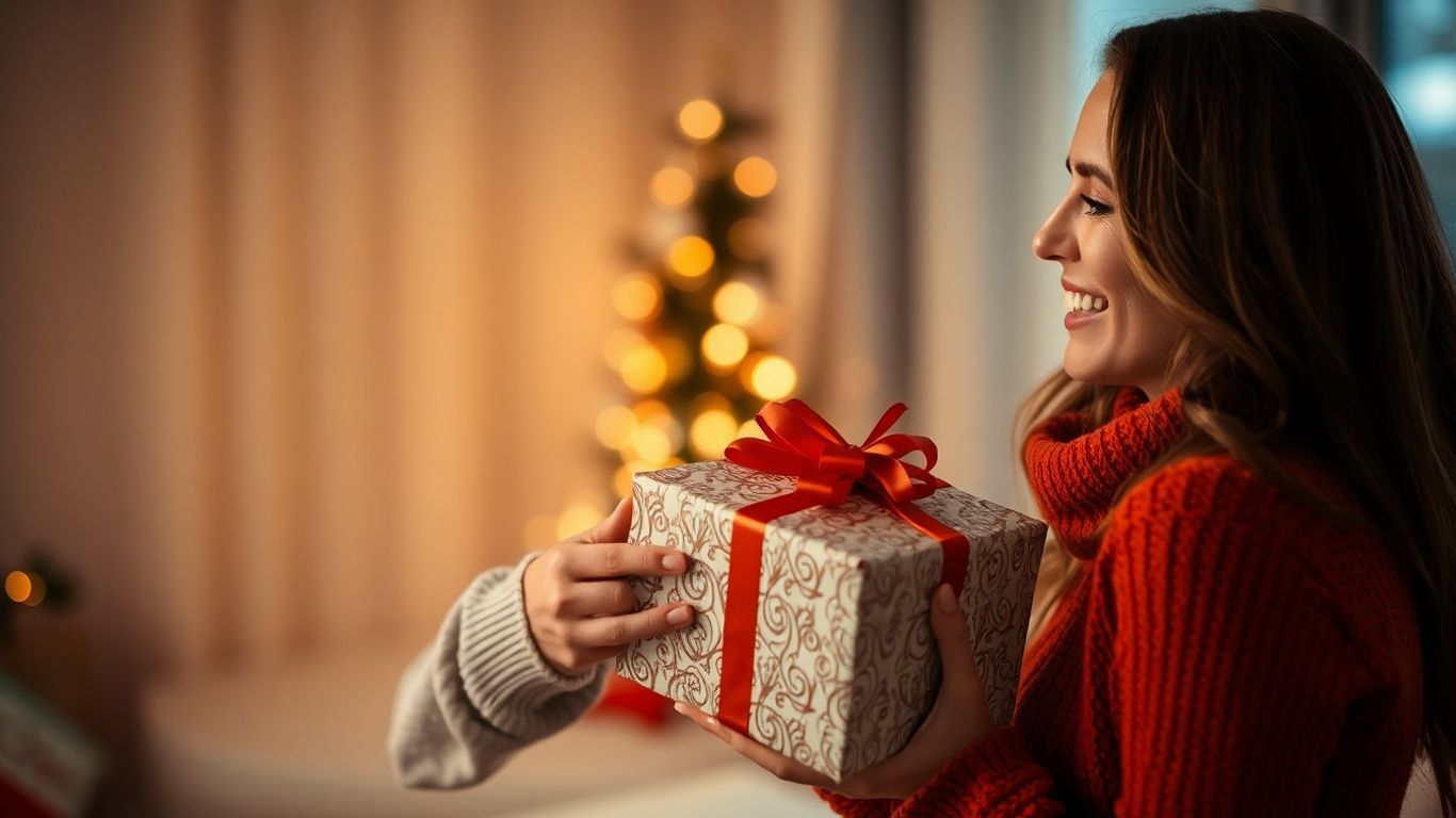 Par der udveksler gaver og skaber minder