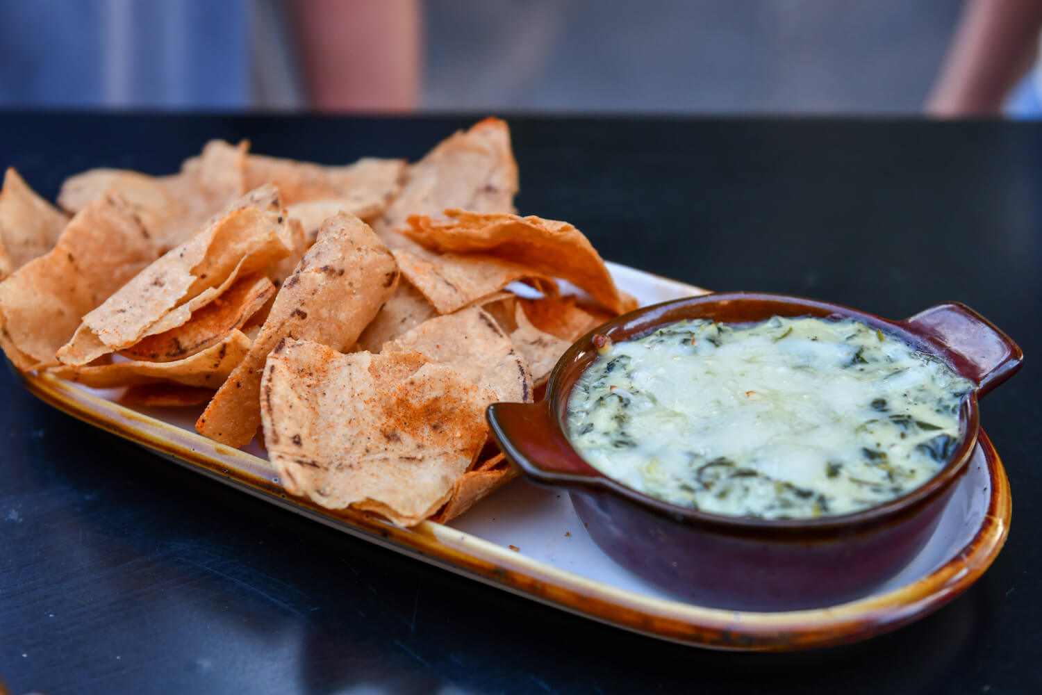 Artichoke and Spinach Dip at Union Fare Athens