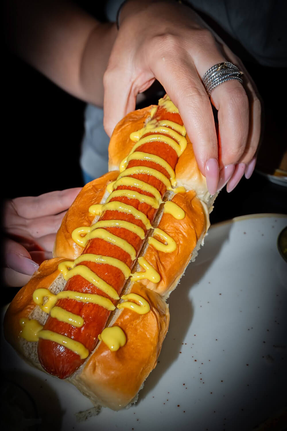 Fancy Hot Dog at Union Fare Athens, photo 1