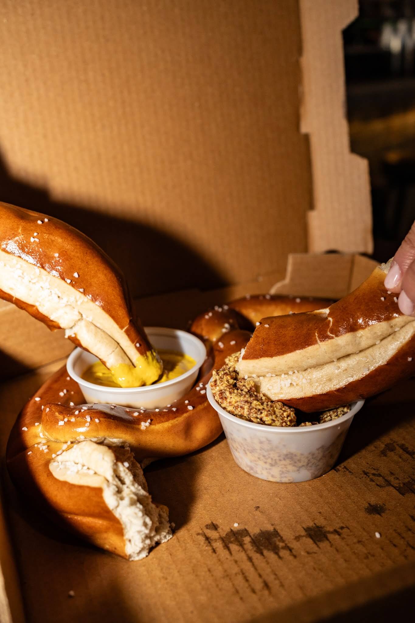 Giant Pretzel at Union Fare Athens, photo 4