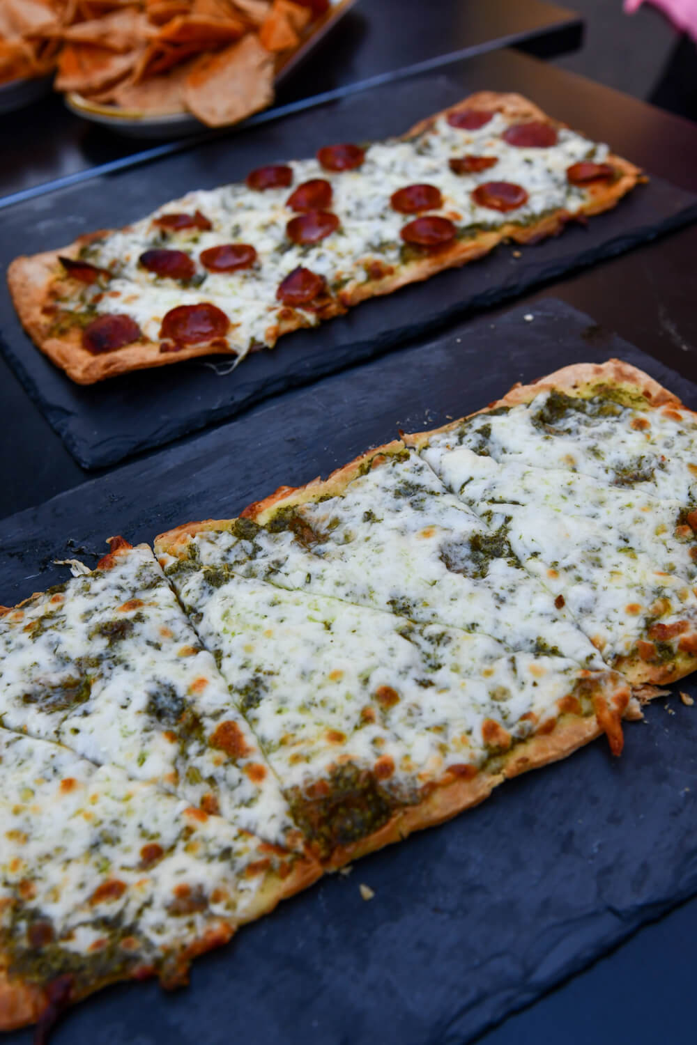 Pesto and Mozzarella Flatbread at Union Fare Athens, photo 1
