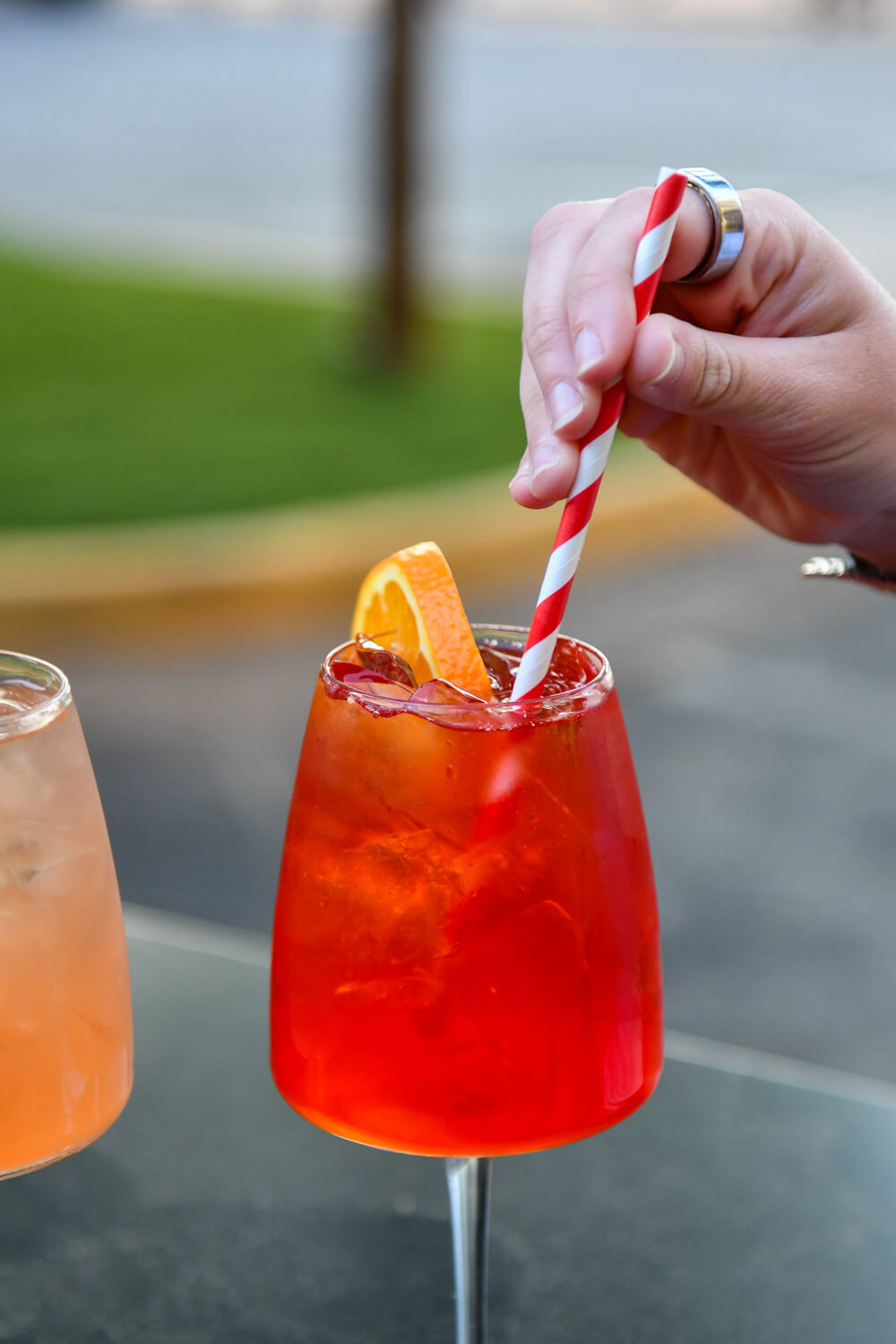 Sangria Spritz at Union Fare Athens