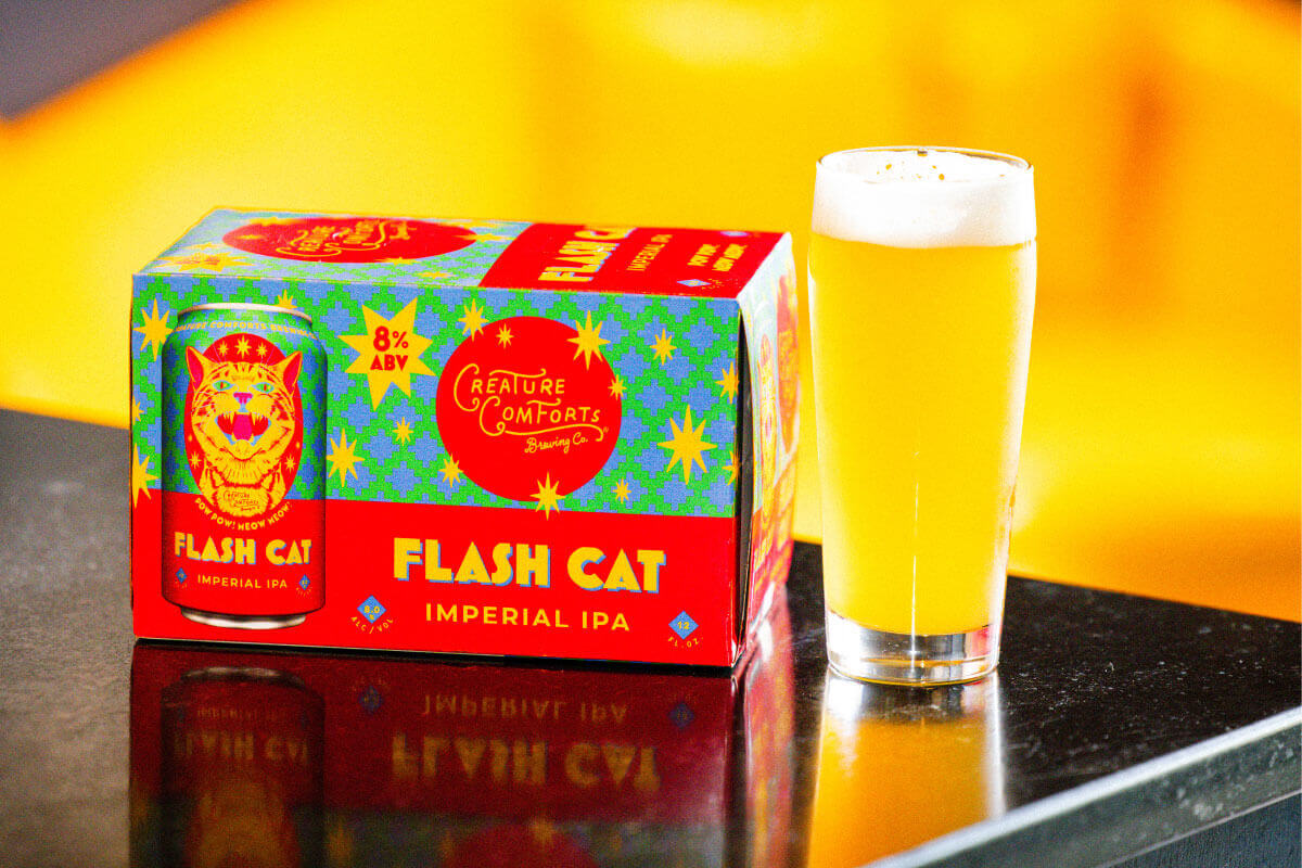 Creature Comforts Flash Cat IPA at Union Fare Athens