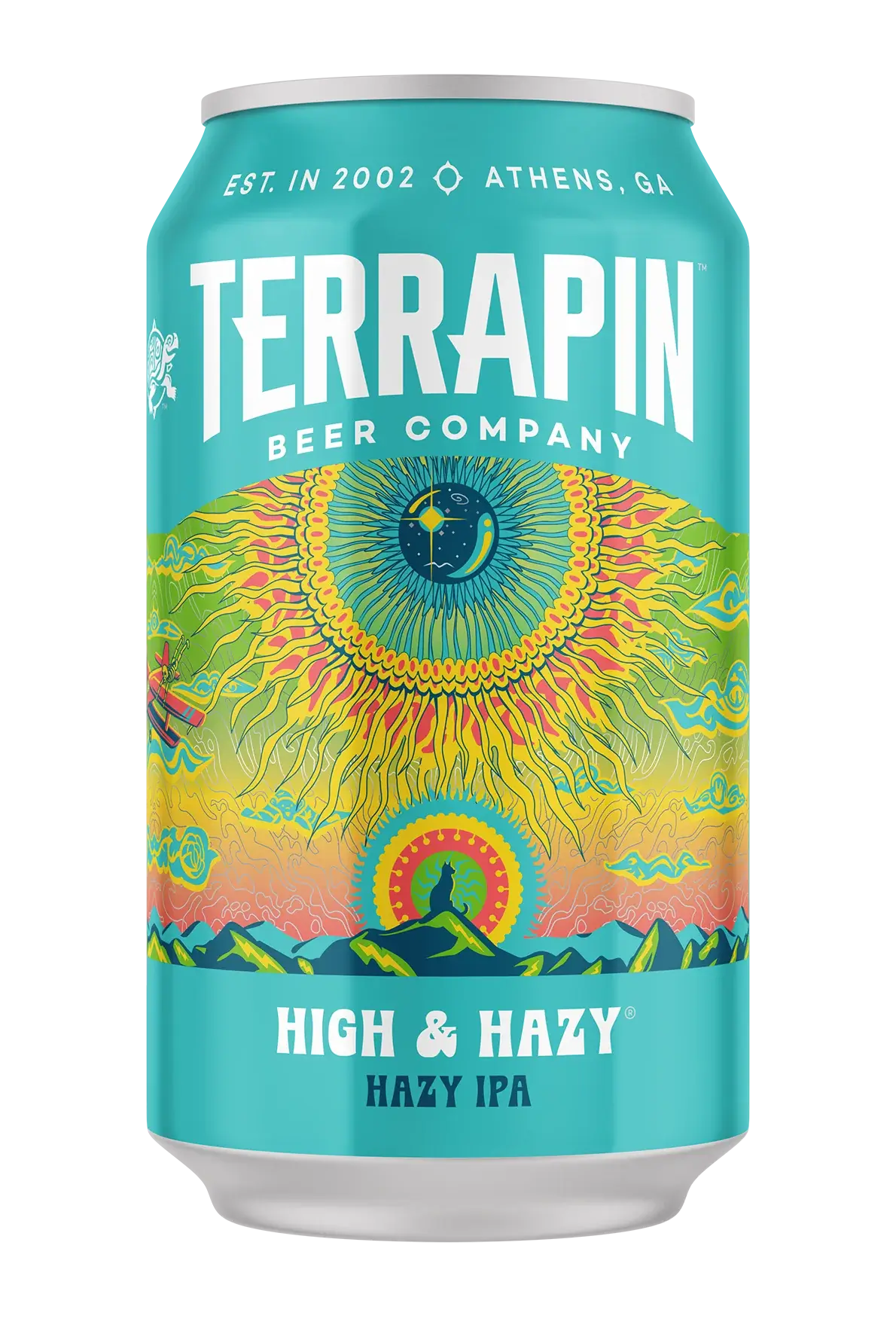 Terrapin High and Hazy beer can at Union Fare Athens