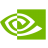 Green stylized eye logo with a spiral design within the eye outline.
