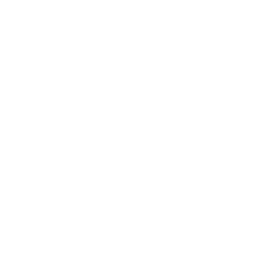 White outline of a flame