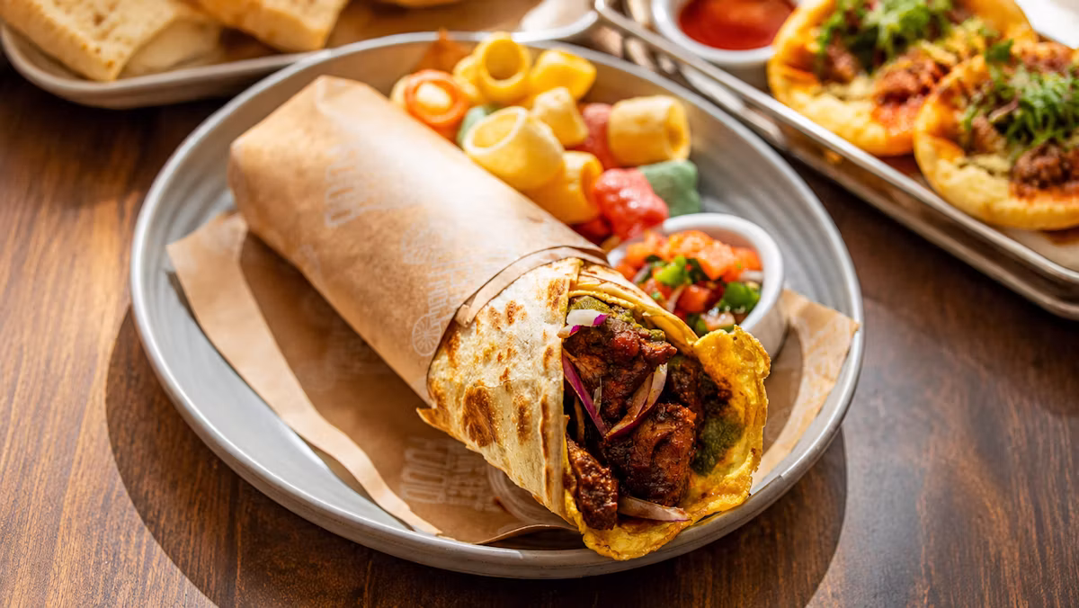 Kathi Roll at Curry Up Now