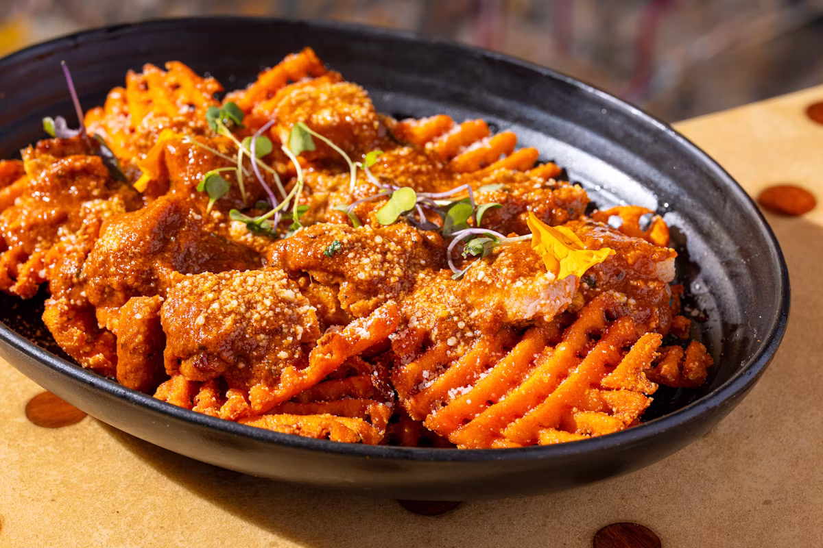 Sexy Fries at Curry Up Now