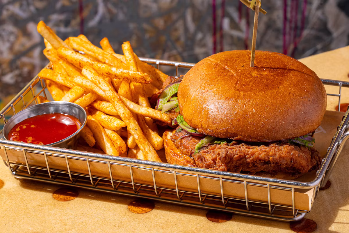Tandoori Fried Sandwich at Curry Up Now