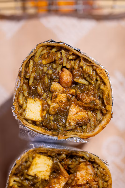 Punjabi by Nature Burrito at Curry Up Now