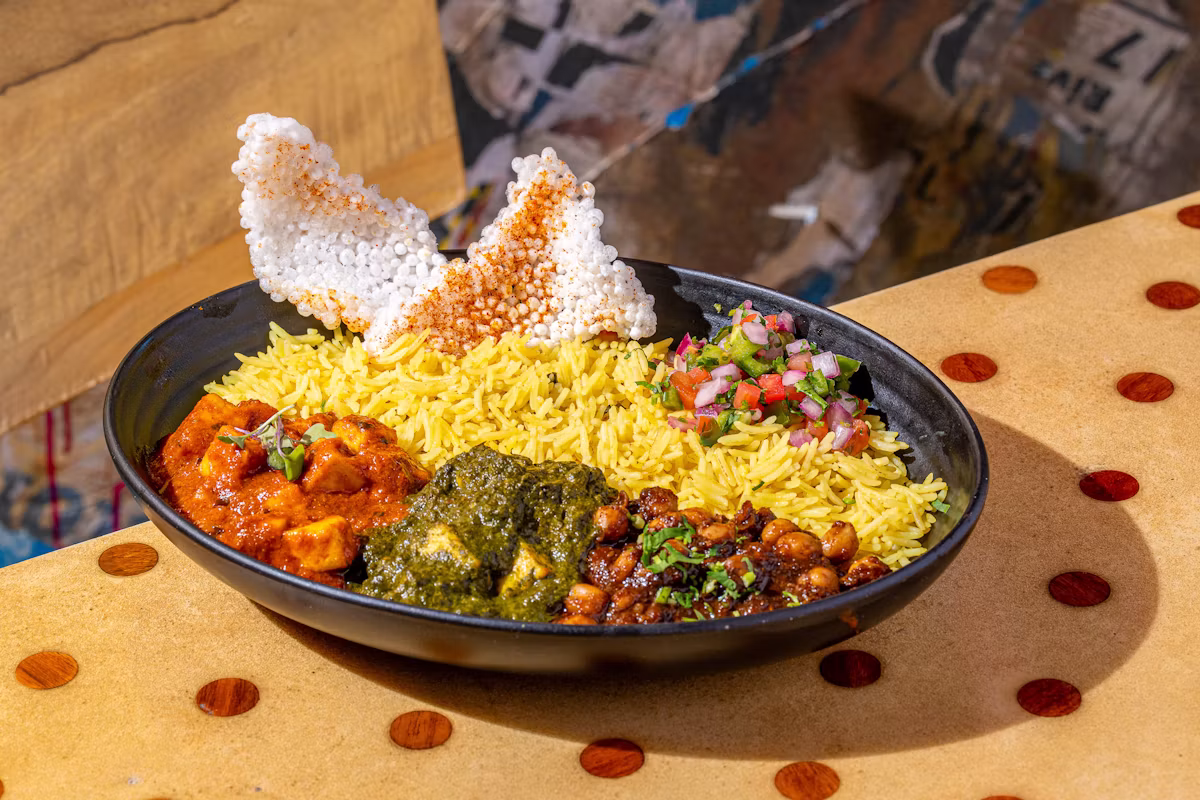 Punjabi bY Nature Bowl at Curry Up Now