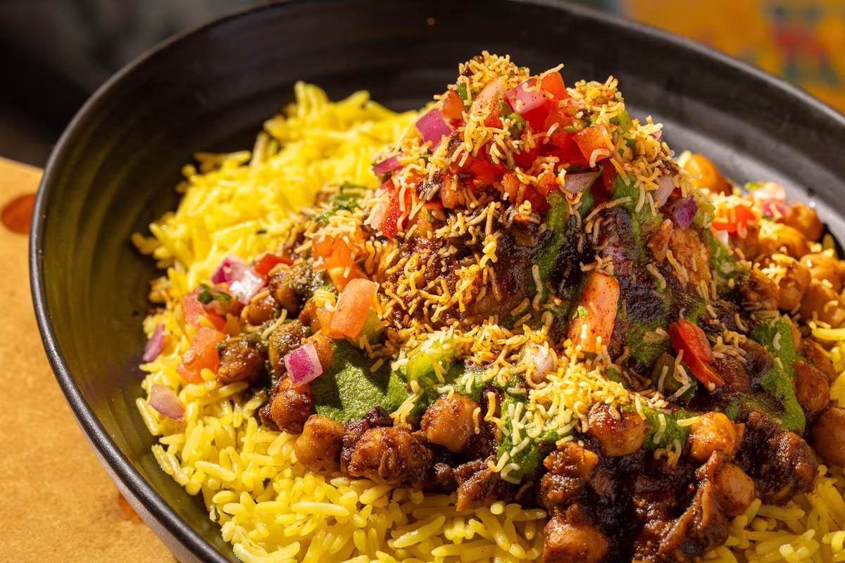 Hella Vegan Bowl at Curry Up Now