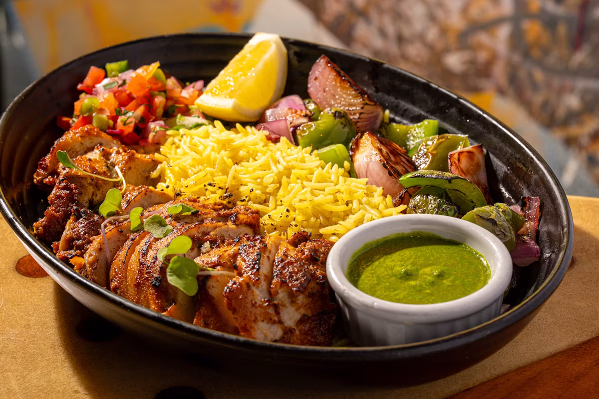 The 550 Calorie Performance Bowl at Curry Up Now