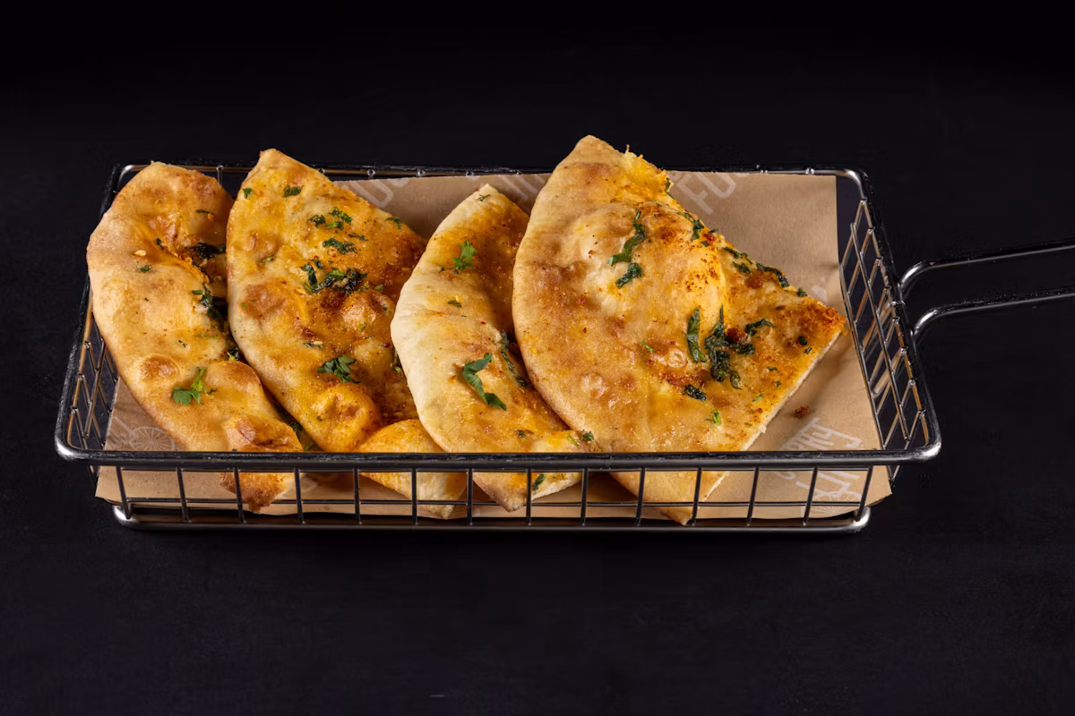 Chili Cheese Naan at Curry Up Now