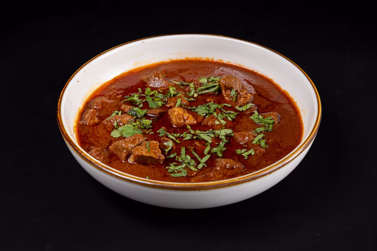 Lamb Rogan Josh Entrée 16oz at Curry Up Now