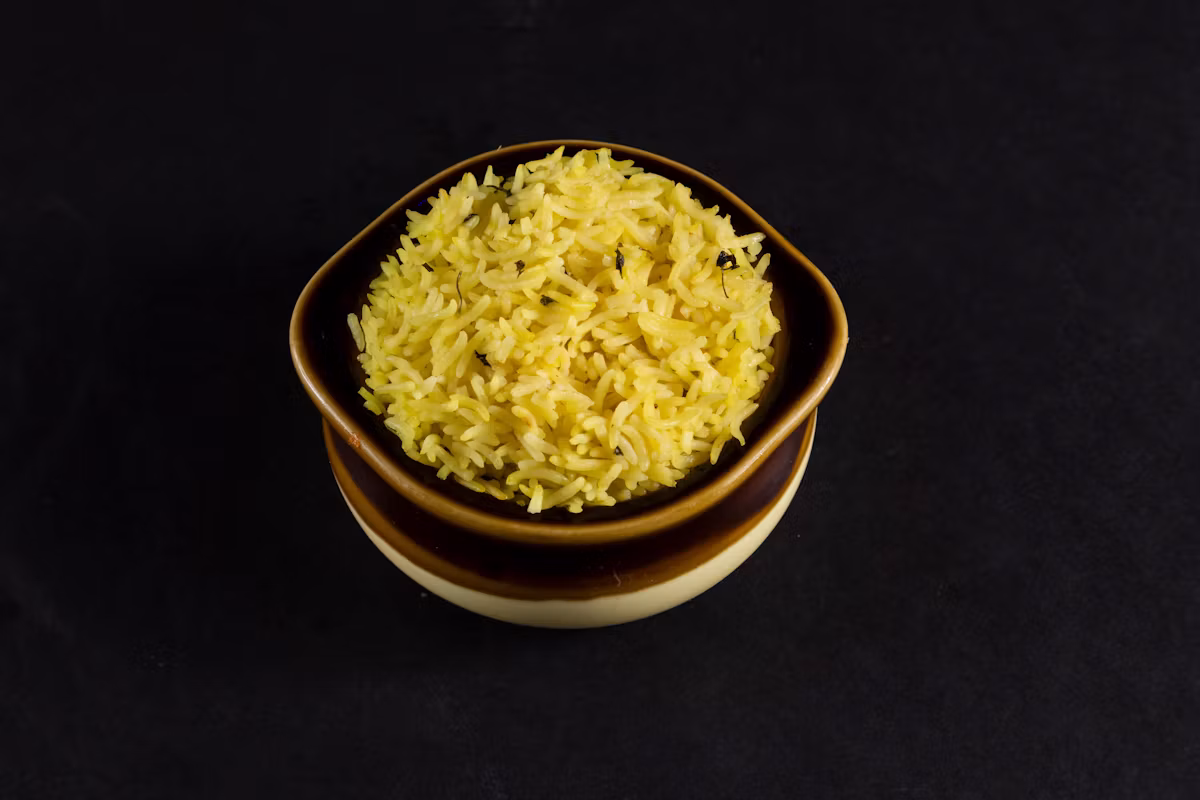Turmeric Fenugreek Rice 16oz at Curry Up Now