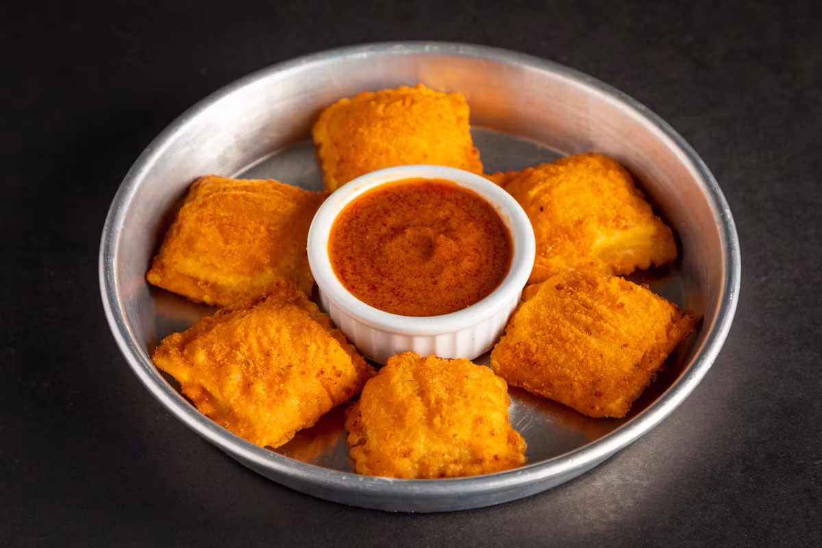 Holy Moly Fried Ravioli at Curry Up Now