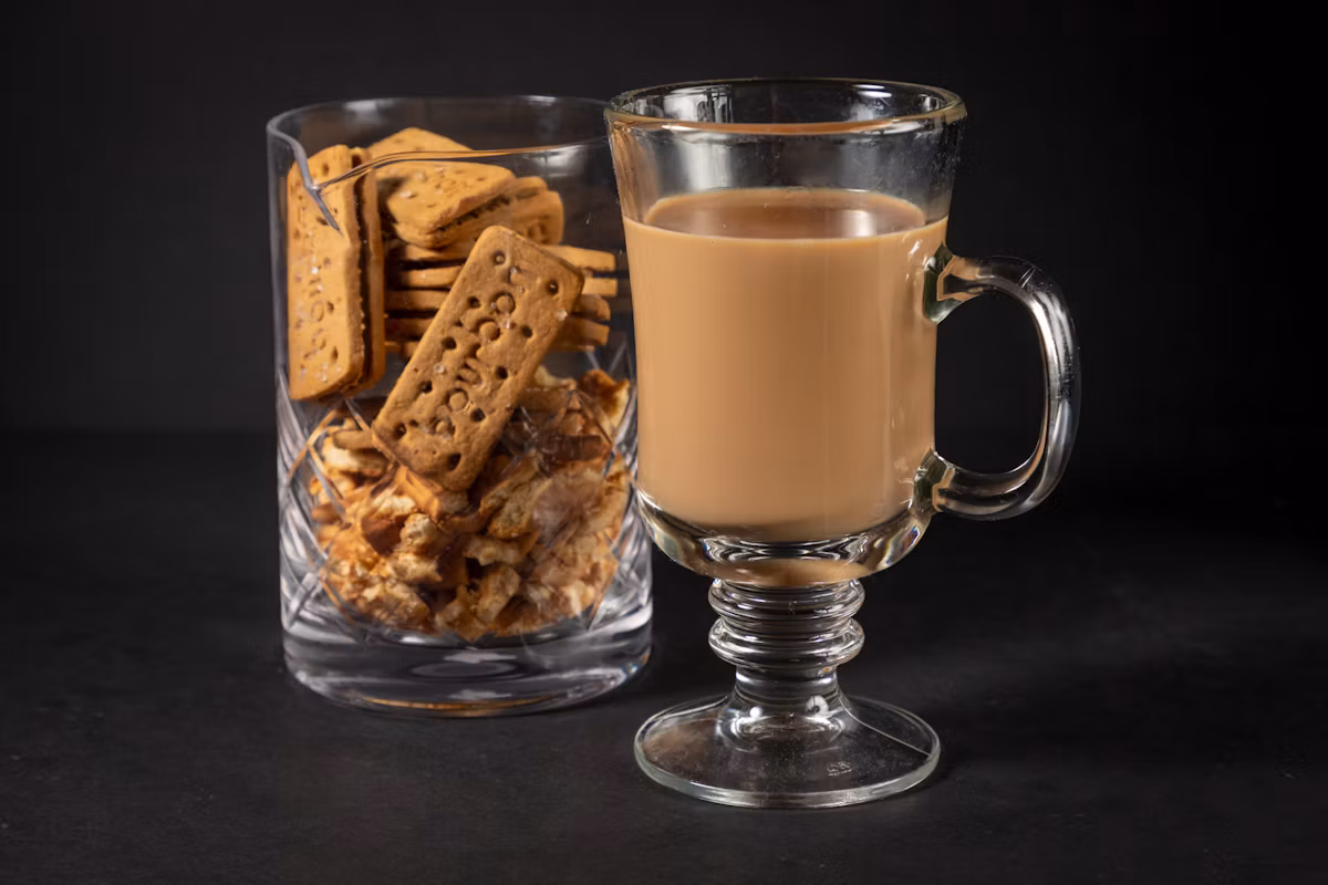 Hot Chai at Curry Up Now