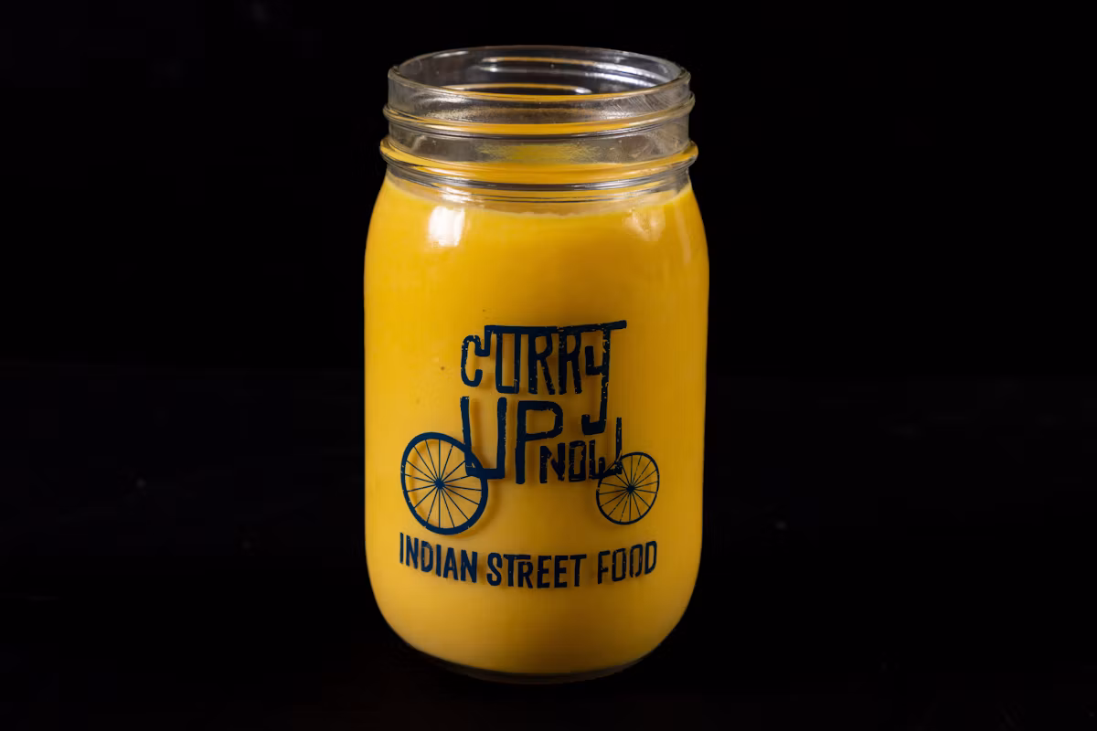 Mango Lassi at Curry Up Now