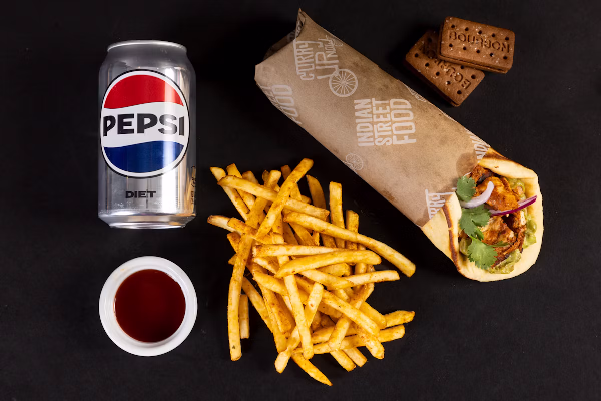 El Jefe Combo Deal at Curry Up Now