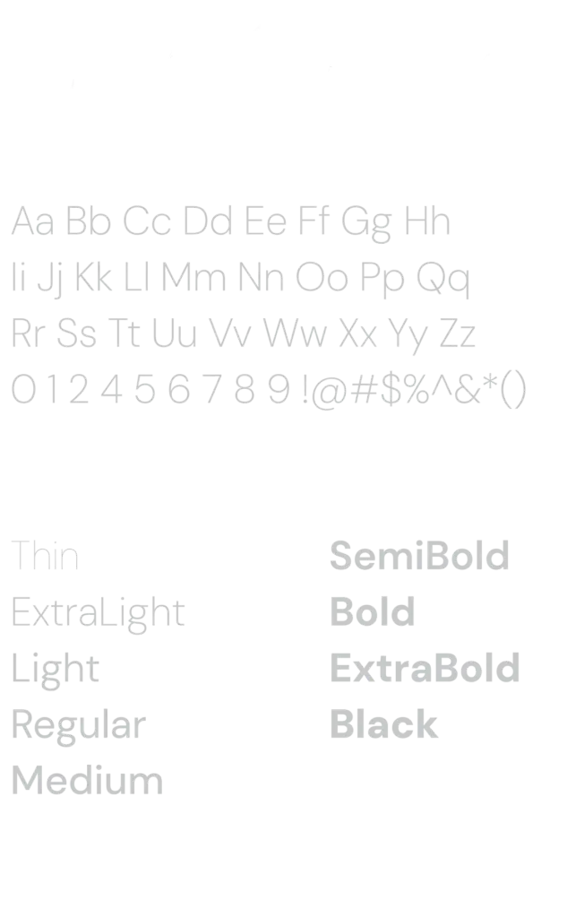 Folioex Project Typography