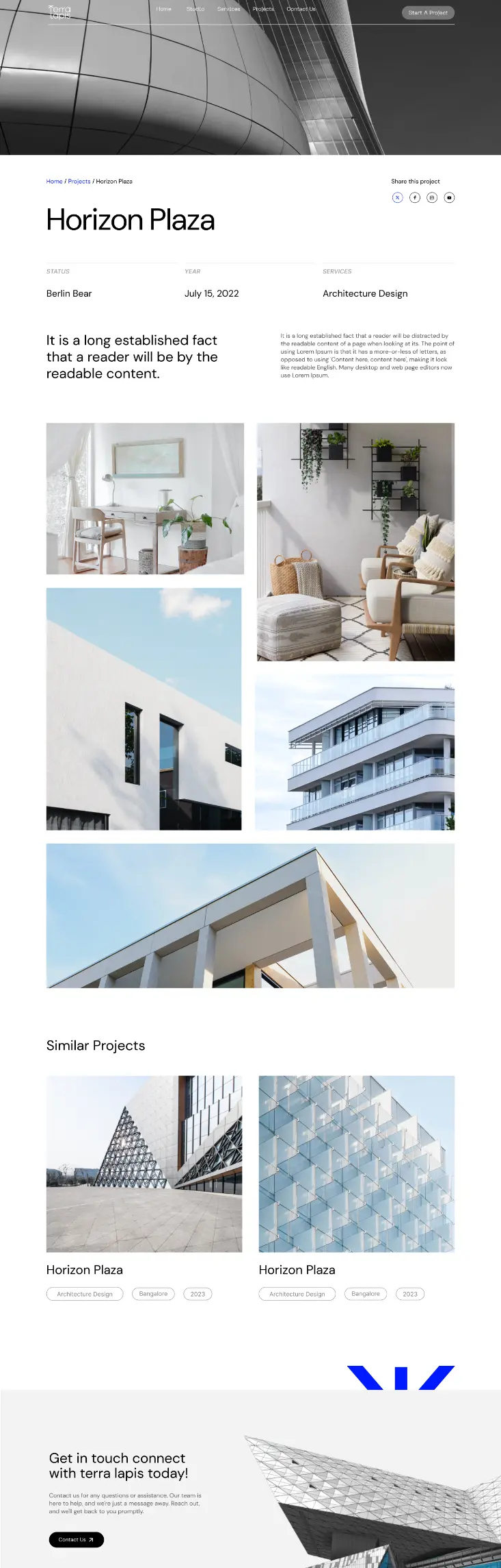 Terra Lapis Project User Interface