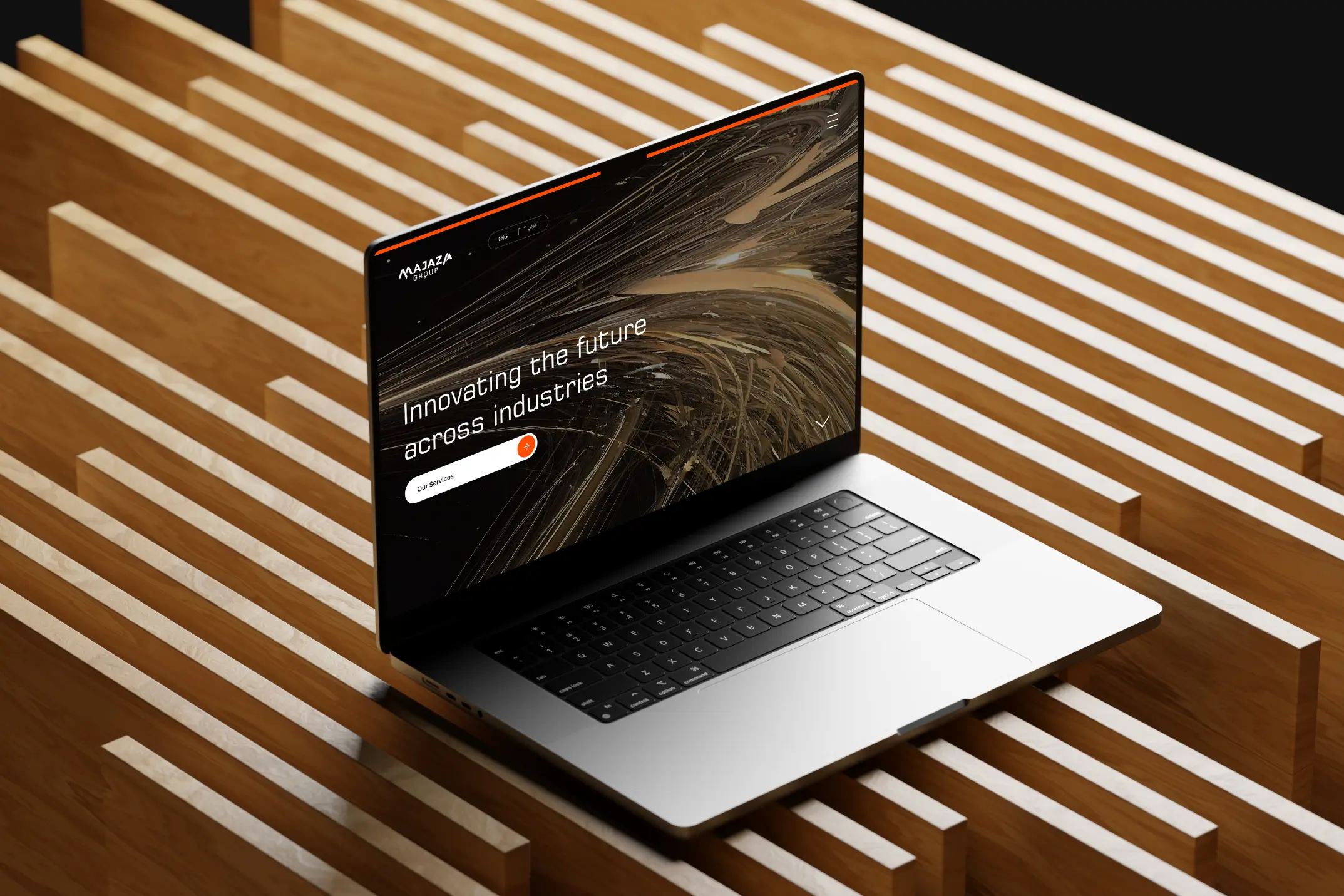 Majaza website laptop