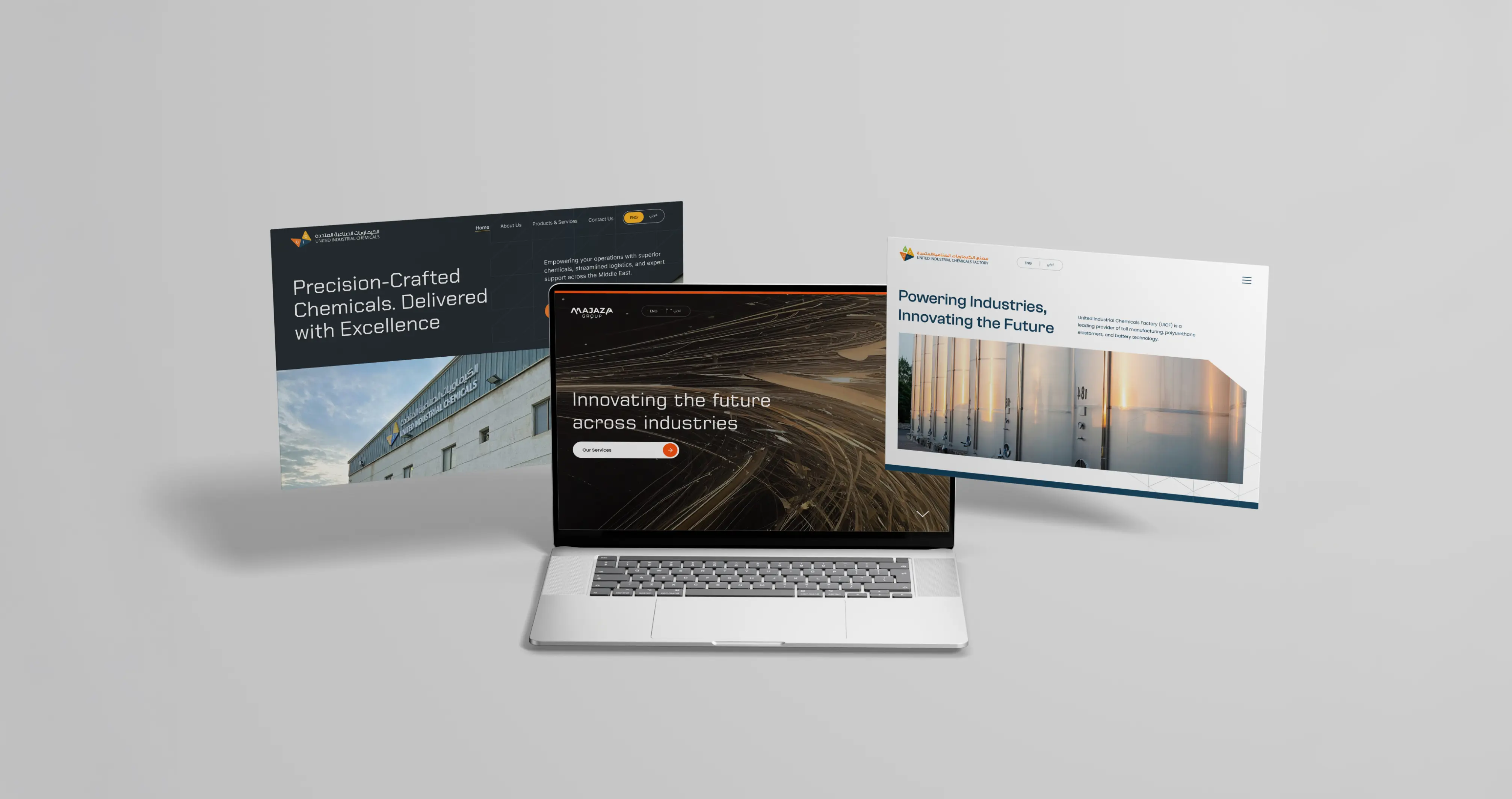 Majaza website laptop