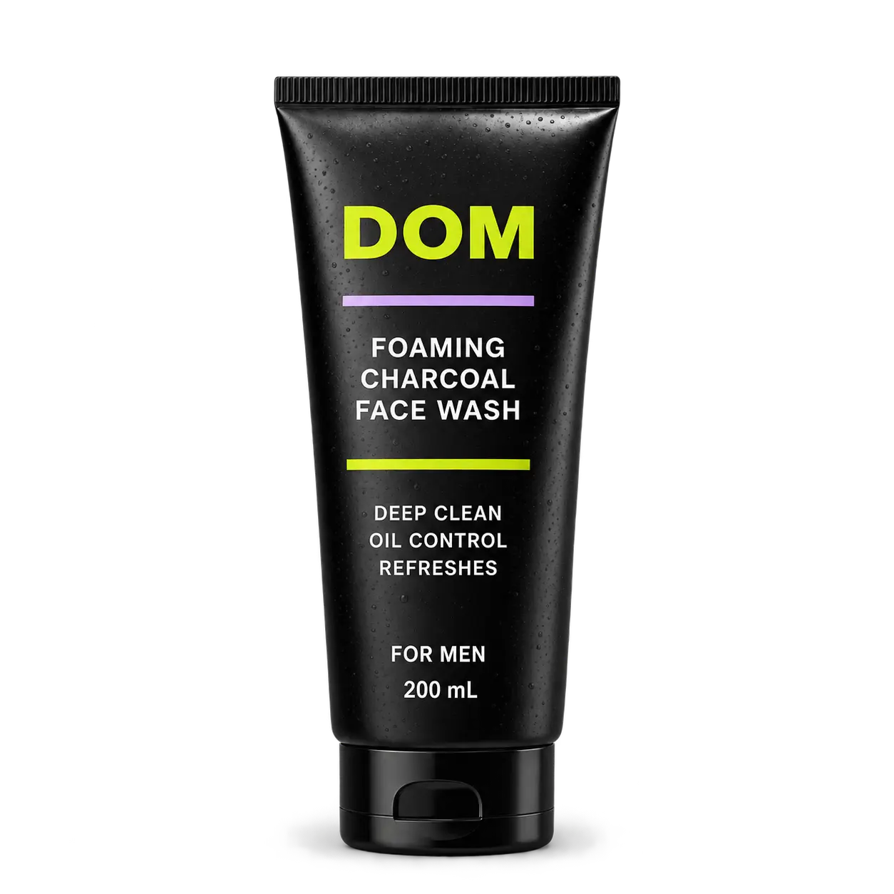 DOM Foaming Charcoal Face Wash